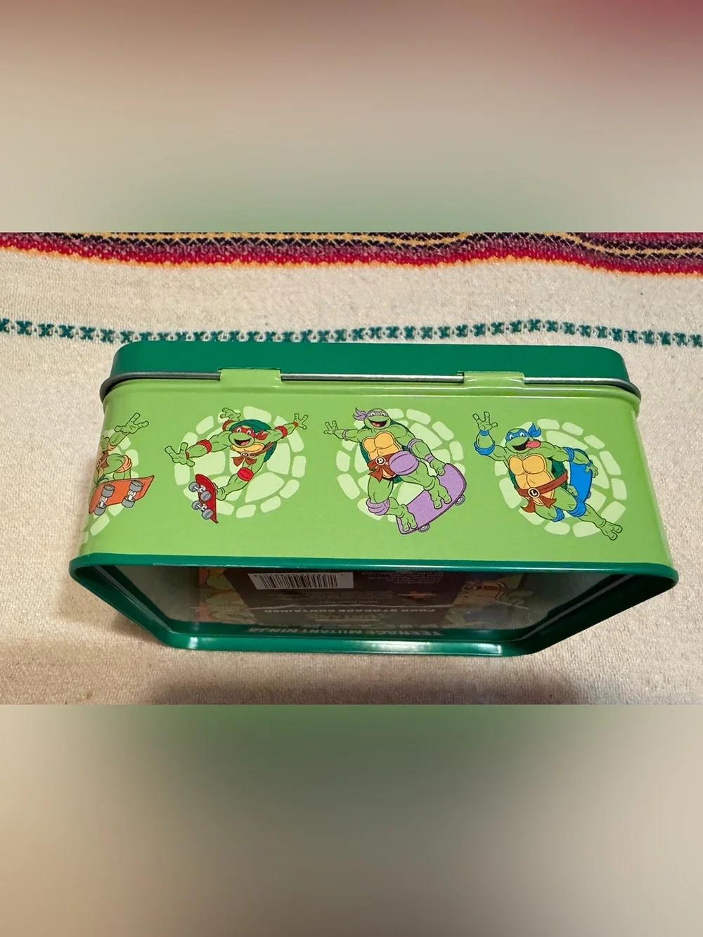 Teenage Mutant Ninja Turtles Green Lunchbox & Meal prep Containers NEW